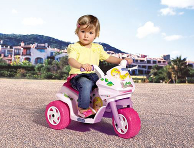 Tricicleta electrica Mini Princess 6V, marca Peg Perego 2013,
